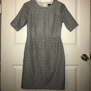 Black and White Work Dress by The Limited